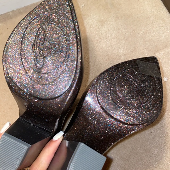 Vivienne Westwood X Melissa galaxy wedges boots - Picture 4 of 7